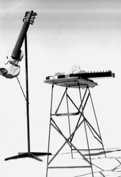 16-String Longneck Violin and the Well Strung Ironing Board