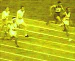 jessie owens wins the 100 metres